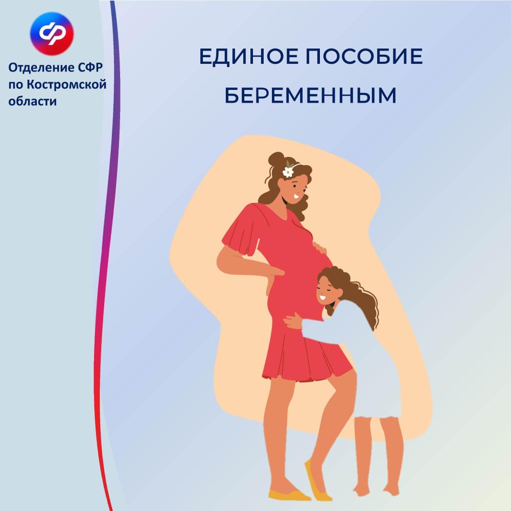 В Костромской области 692 будущие мамы оформили единое пособие